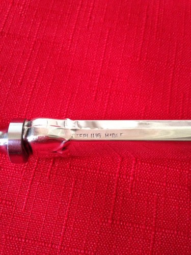 Rare Vintage Danish Sterling Silver Carving Set - EUC - Picture 8 of 10