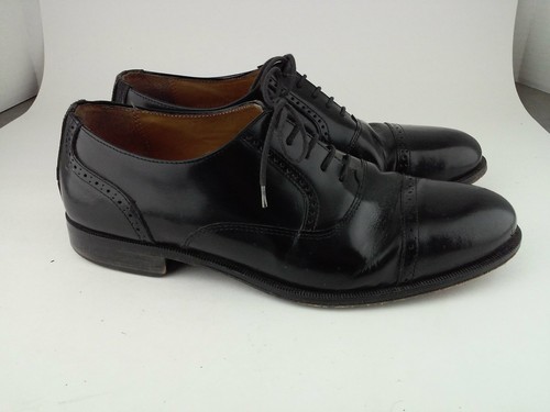 Stanford Vero Cuoio para hombre de vestir Zapatos Talla 9 1/2 Negro | eBay