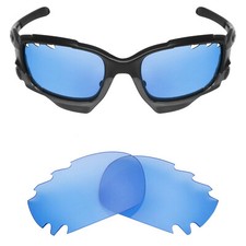hdhut POLARIZED Replacement Lenses for-Oakley Jawbone Vented Sunglasses HD Blue