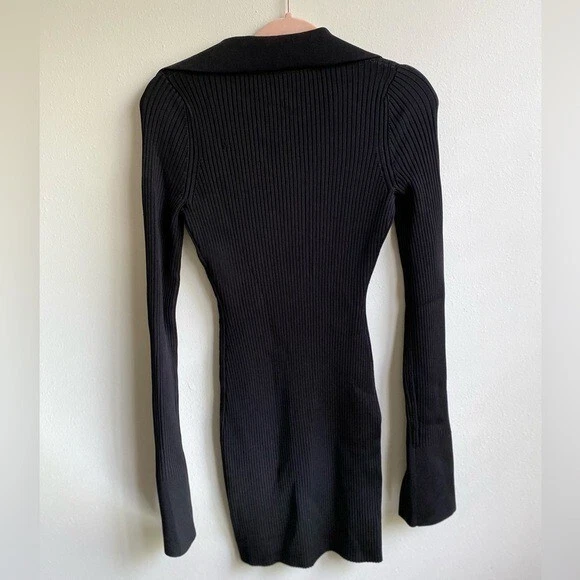 Abito polo ALEXANDER WANG con polsino spacco scollo a V us intime ottimeioni c S595