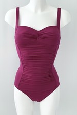 F F Berry Pink Swimsuit UK 10
