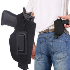 Tactical Waist Belt Gun Holder for Concealed Carry IWB Handgun Holster Gun Pouch
