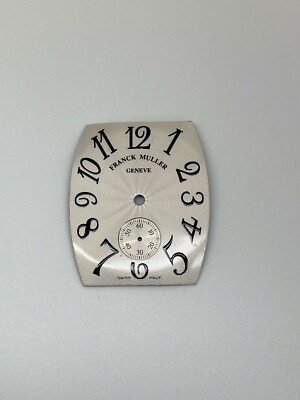FRANCK MULLER GENEVE HERREN ZIFFERBLATT ZIFFERBLATT FARBE SILBER ORIGINAL DIAL