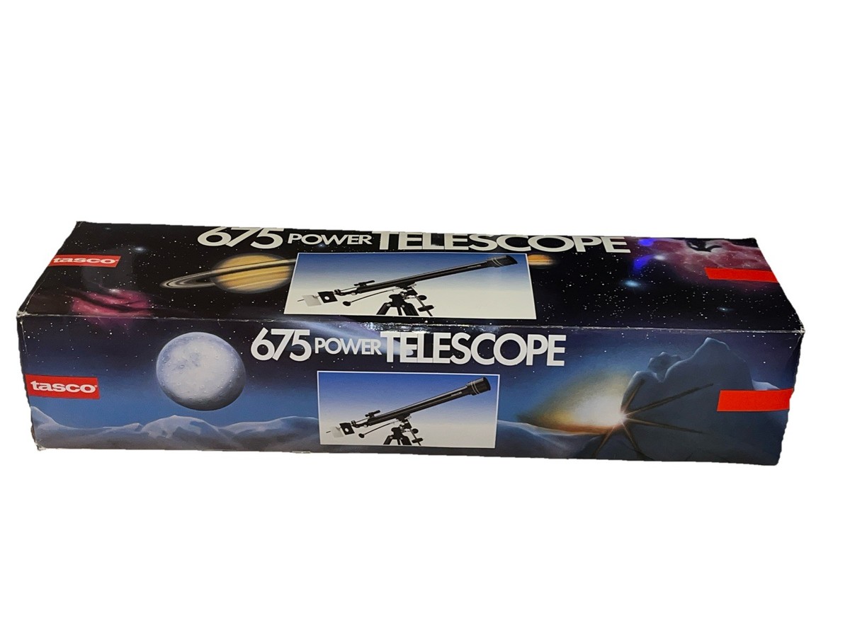 テレスコープ　TELESCOPE PANRAMIC U.S 放出品 Tasco 675 Power Telescope Brand New In Box! Damaged Outer Box | eBay