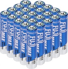 24 x AAA LR03  Size Fuji Enviro Max Extra Heavy Duty Batteries £4.95 Freepost UK 0.21 per battery