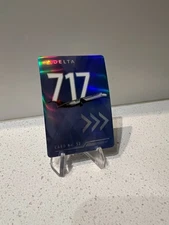 Delta Airline Boeing 717 Pilot Trading Card No.52