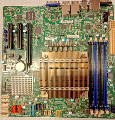 For Supermicro X11SSH-F DDR4 Server Motherboard XEON E3 1240V5 with heatsink