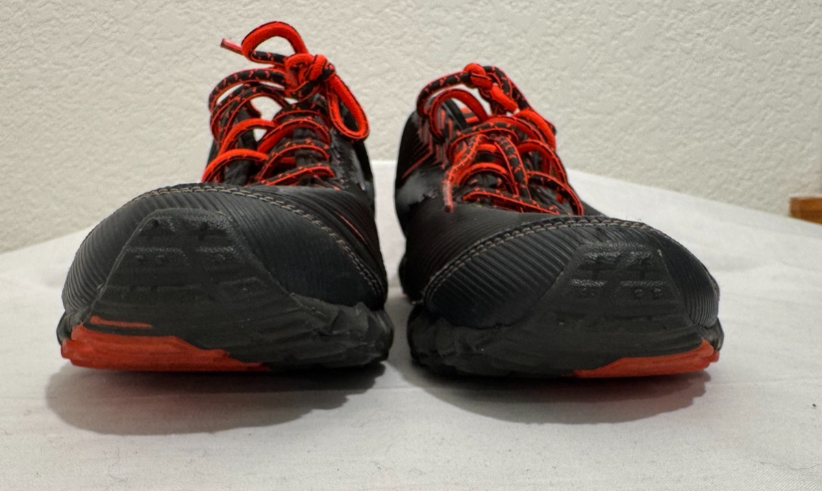 Reebok Men\'s ZigMaze Running Walking Hiking Athletic Shoes Sz 9.5 Orange Black Reebok ZIG KINETICA  main image 4