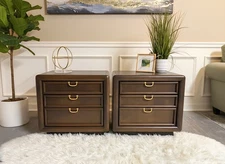 Stunning Set of "Broyhill Premiere" Nightstands