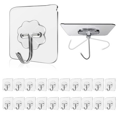 Starke selbstklebende Haken Klebehaken Schwerlast Wand nahtlos zum Aufkleben 1 ~ 100