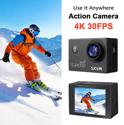 SJCAM SJ4000 Air Action Camera 4K Video 30M Waterproof 2.4G Wifi Sports Camera