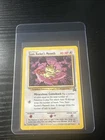 Team Rocket’s Meowth #18 Black Star Promo WOTC Vintage Pokemon