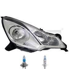 Scheinwerfer rechts inkl. Premium Lampen für Citroën C3 II SC_ mit LWR Motor