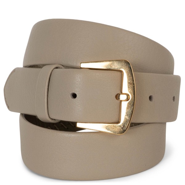 72869 authentischer LORO PIANA helltaupe Ledergürtel 85