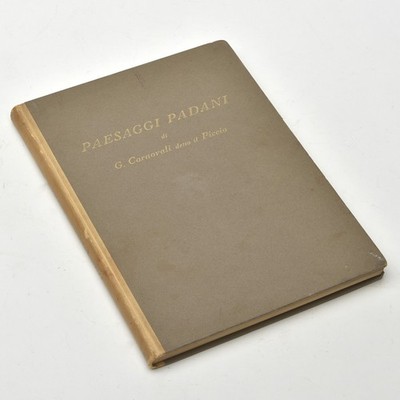 PADANISCHE LANDSCHAFTEN von G. Carnovali sagte der PICCIO 1954 nummeriertes Exemplar!