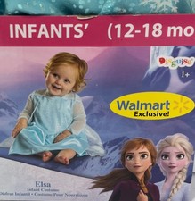 Disney Frozen Snow Queen Elsa Costume Dress-up 12-18months Infant/Toddler-NWT