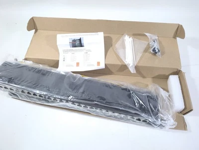 CAT6 PATCH Panel 24 PORT Shielded Rack 19' 1U Noir serveur Acier deleyCON MK2270 - Photo 1/4