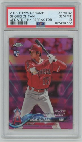 2018 Shohei Ohtani [Pink Refractor] #HMT32