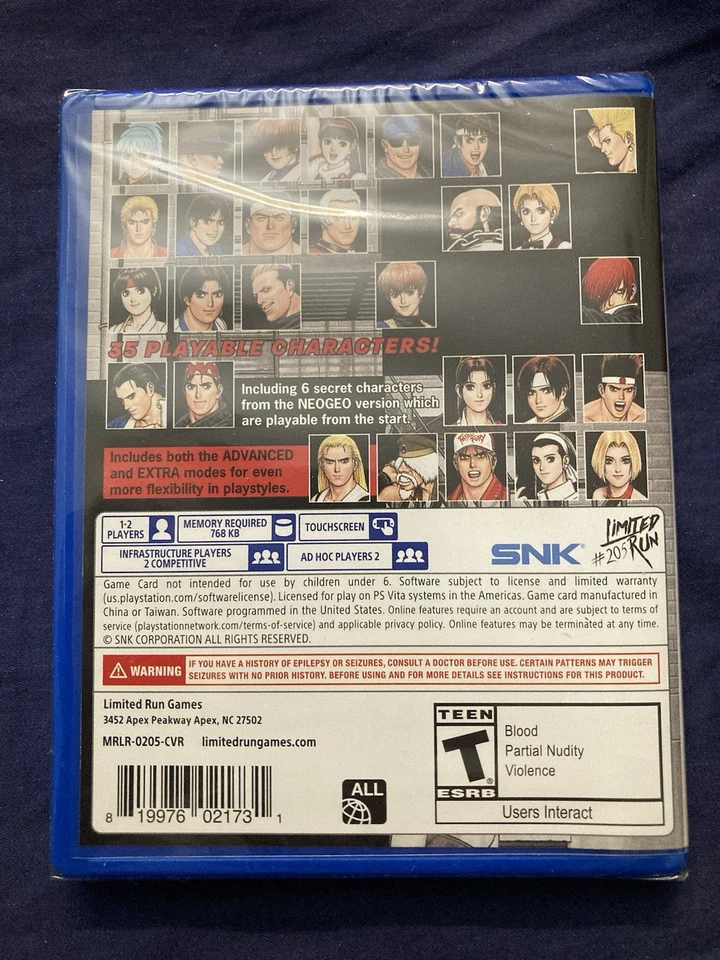 The King of Fighters '97 Global Match (PS Vita) LRG #205 (BRAND NEW) - Image 2 of 4