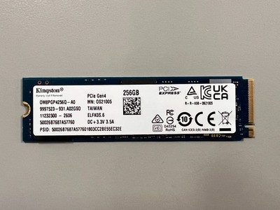 Kingston SSD OM8PGP4256Q-A0 256GB M.2 2280 PCIe Gen4x4
