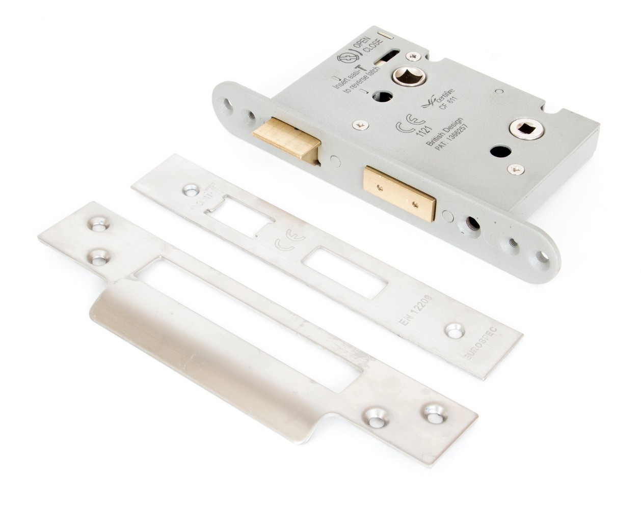 From The Anvil 91087 SSS 3"" Heavy Duty Bathroom Mortice Lock