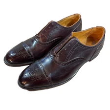 BRAND NEW Tricker's Kensington Toecap Oxford City Shoes Oxblood Calf US 9C