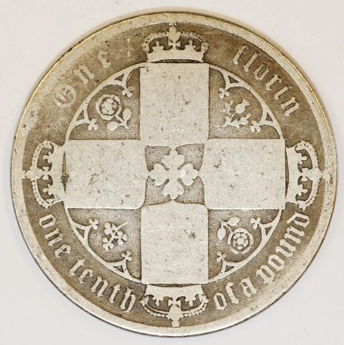 1871 Victoria Florin — photo from the most recent tracked eBay sale