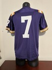 Nike LSU Tigers #7 Youth Large Jersey Purple Gold Football Shirt Boys L — photo 7