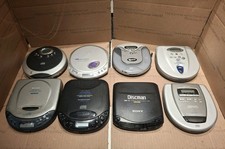 Portable CD Player Lot Discman Walkman Sony D-E350 Memorex Durabrand Lot Of 8