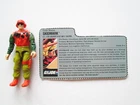 Vintage G.I. Joe Skidmark (V1) 1988 Action Figure 100% Complete Hasbro ARAH