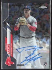 2020 Topps Chrome #RA-TLA Travis Lakins Rookie Autographs Auto Red Sox (B3)