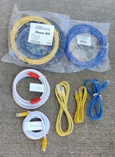 X11 ct. Lot Monoprice Spectrum Vericom Ethernet Network Patch Cable Jumper 7ft