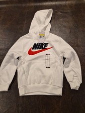 Nike Kids Sportswear Club Hoodie Small Boys Swish B553