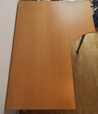 Ikea Galant Ecktisch 160x120x80cm Buche - Höhenverstellbar