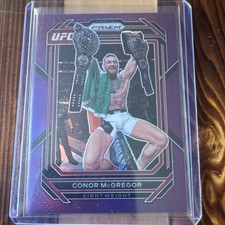 Panini 2023 Prizm UFC Conor McGregor #125 Purple Prizm /149