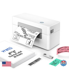 vretti USB 4x6 Thermal Shipping Label Printer for Small Business