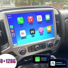 13.1" 8G 128G Car Radio Stereo CarPlay For Chevy Silverado GMC Sierra 2014-2018