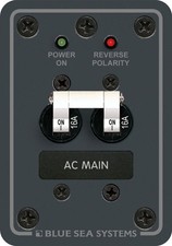 Blue Sea - 8177-BSS Panel 230VAC Main 16A  1EA 