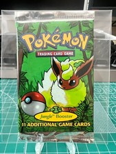 Wizards of the Coast First Edition Pokemon Jungle Booster Pack
