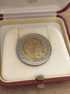 2 Euros Monaco Portrait Dédoublé