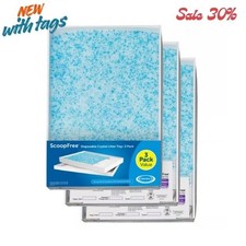 ScoopFree Crystal Litter Disposable Refill Tray Leak Proof Fresh Scent 3 Pack