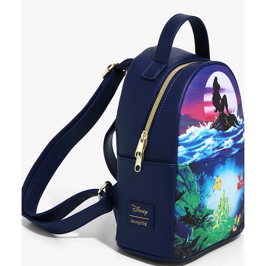 Loungefly Disney The Little Mermaid Silhouette Mini Backpack  display picture 1