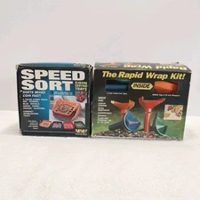 Speed Sort And Rapid Wrap Coin Sorter And Roller Set (Missing Penny Tray) #B030