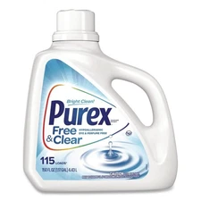 Purex 05020EA 150 oz. Bottle Liquid Laundry Detergent - Unscented New