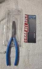 ( 1 ) Channellock 748 8 Inch Long Reach End Cutter Plier Blue Comfort Grip Tools
