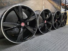 REFURBISHED GENUINE 20" JAGUAR F-TYPE  5042 ALLOY WHEELS WITH CARBON BLADES