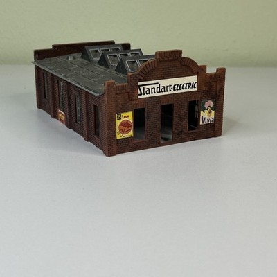 Vtg Model Railroad Pola Tyco Kit Standard Electric Building West Germany No Base
