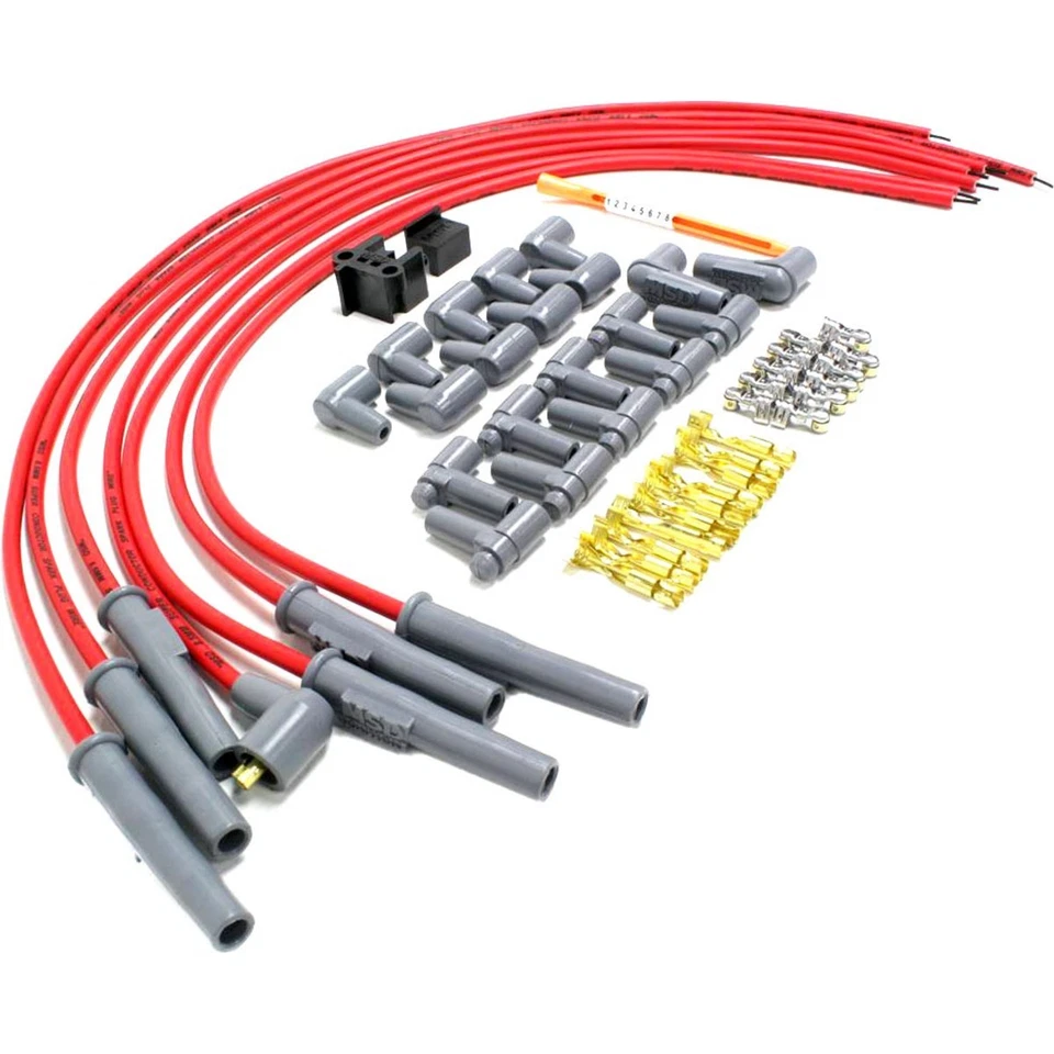 Juego de 6 cables de bujía 31179 MSD para camioneta Chevy Olds E250 E350 F150 F250 Foto 3 de 4