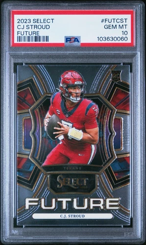 2023 Panini Select - Select Future #FUT-CST C.J. Stroud (RC) - PSA 10