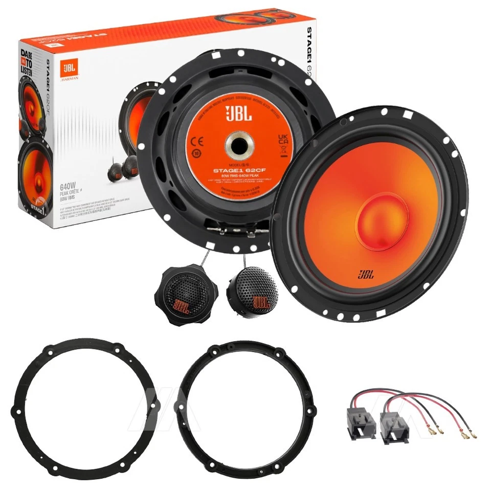 Kit 4 Caisse Haut-Parleur JBL Stage1 62CF 2 Voies Antérieur 6,5" 4 Ω Peugeot 508 - Photo 1/4